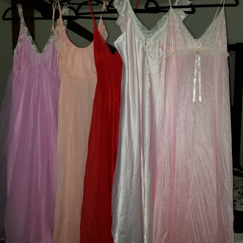 Assorted Vintage Nightgowns
